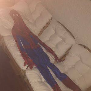 Spider-Man costume.